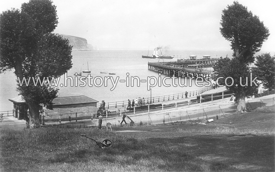 The Pier, Swanage, Dorset. c.1920's.